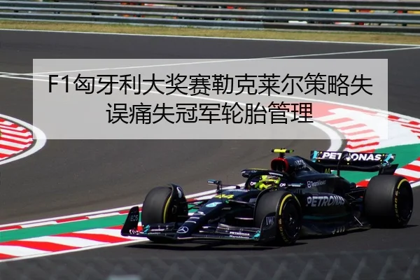 F1匈牙利大奖赛勒克莱尔策略失误痛失冠军轮胎管理